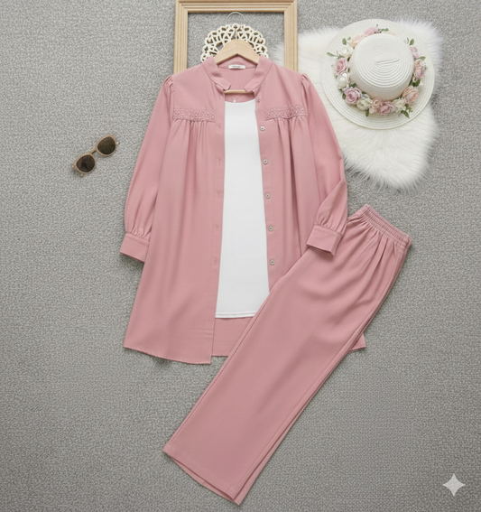 TRENDY CORD STYLE PINK